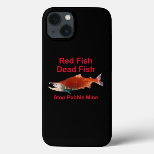 Na zalm - Stop Pebble Mine Case-Mate iPhone Case (Achterkant)