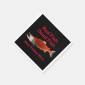 Na zalm - Stop Pebble Mine Servet (Hoek)