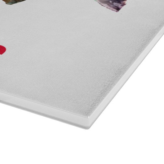 Na zalm - Stop Pebble Mine Snijplank (Hoek)