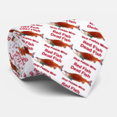 Na zalm - Stop Pebble Mine Stropdas (Opgerold)