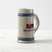 Na Zdravie. (Op uw gezondheid!) Bierpul (Voorkant rechts)