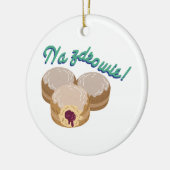 Na Zdrowie Paczki Keramisch Ornament (Links)