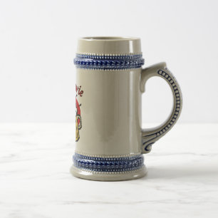 Na Zdrowie Toast met Mok van bier