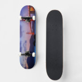 Na zonsondergang in Baker Beach Persoonlijk Skateboard (Voorkant)