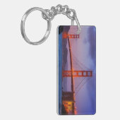 Na zonsondergang in Baker Beach Sleutelhanger (Voorkant Links)