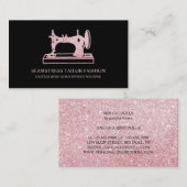 Naadbestendige Antiek naaimachine Visitekaartje (Voorkant / Achterkant)