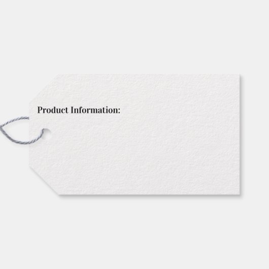 Naadleggingsmachine voor het zogen van naaigarens cadeaulabel (Achterkant Horizontaal)