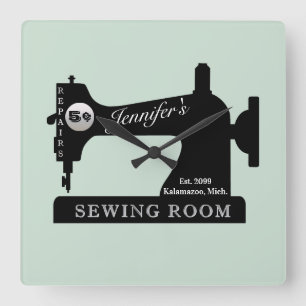 Naadleggingsmachine voor het zogen van naaigarens vierkante klok