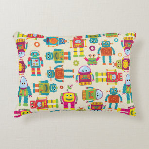 Naadloos, aanraakbaar achtergrondpatroon met klapb accent kussen