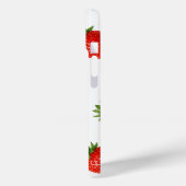 Naadloos Aardbeienpatroon Cute Rode Vrucht Case-Mate iPhone Case (Achterkant / Links)