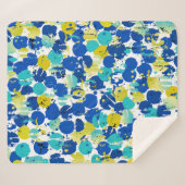 naadloos abstract achtergrondpatroon, met splastie sherpa deken (Voorkant (horizontaal))