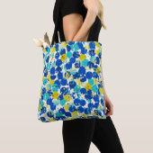 naadloos abstract achtergrondpatroon, met splastie tote bag (Dichtbij)