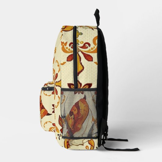 naadloos abstract bedrukte rugzak (Rechts)