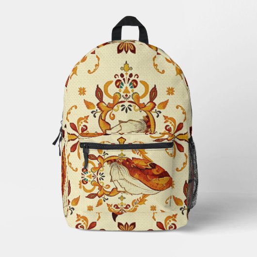 naadloos abstract bedrukte rugzak (Voorkant)