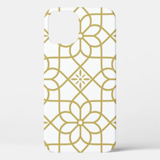 Naadloos abstract bloempatroon.  achtergrond Case-Mate iPhone case (Achterkant)