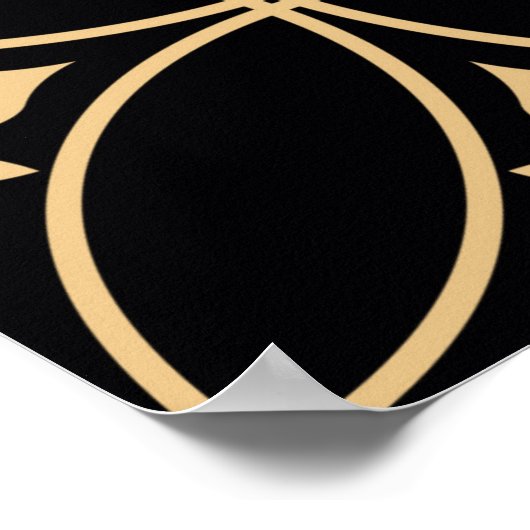 Naadloos abstract bloempatroon. achtergrond poster (Hoek)