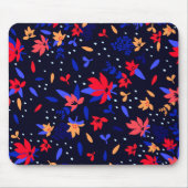Naadloos Abstract Floral Patroon Muismat (Voorkant)