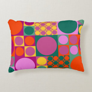 Naadloos abstract geometrisch achtergrondpatroon, accent kussen