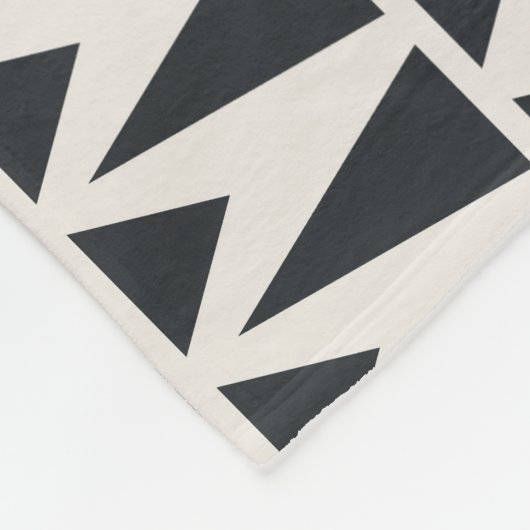 Naadloos Abstract geometrisch modern patroon Fleece Deken (Hoek)