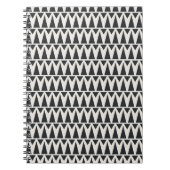 Naadloos Abstract geometrisch modern patroon Notitieboek (Voorkant)