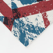 Naadloos abstract geometrisch patroon in vlakke ro fleece deken (Hoek)