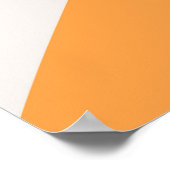 Naadloos abstract golfpatroon. Prachtig naadloos Poster (Hoek)