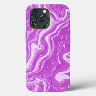 Naadloos Abstract marmer roze patroon Case-Mate iPhone Case