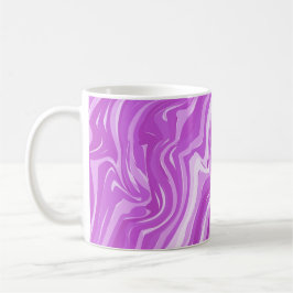 Naadloos Abstract marmer roze patroon Koffiemok