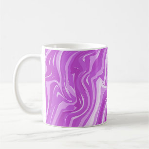 Naadloos Abstract marmer roze patroon Koffiemok
