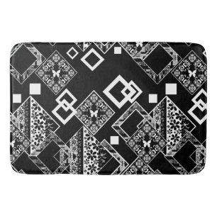 Naadloos abstract modern decoratief decoratief pat badmat