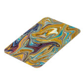Naadloos abstract patroon magneet (Linkerzijde)