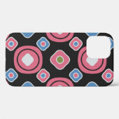 Naadloos abstract patroon met het afbeelding ovaal Case-Mate iPhone case (Achterkant (horizontaal))