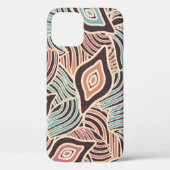 Naadloos abstract patroon met het afbeelding van g Case-Mate iPhone case (Achterkant)