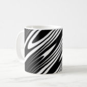 naadloos abstract patroon op mok (Voorkant links)