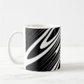 naadloos abstract patroon op mok (Links)