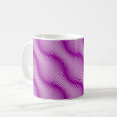 naadloos abstract patroon op mok (Voorkant links)