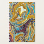 Naadloos abstract patroon planner (Voorkant)