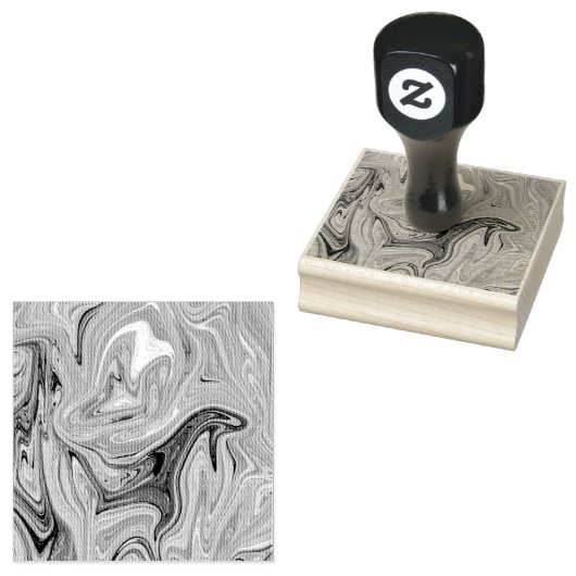 Naadloos abstract patroon rubberstempel (Gestempeld)