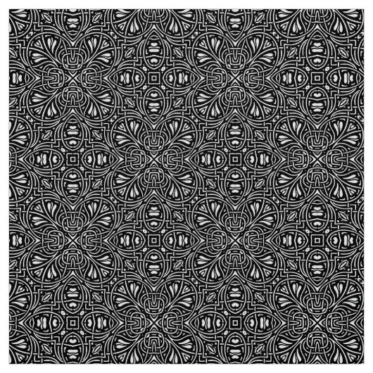 Naadloos abstract patroon stof (Swatch)