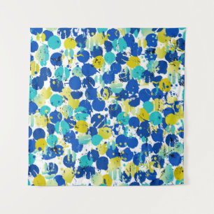 naadloos abstracte achtergrondpatroon, met spatten wandkleed