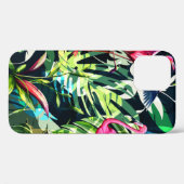 Naadloos achtergrondfloreel patroon. Tropisch verl Case-Mate iPhone Case (Achterkant (horizontaal))