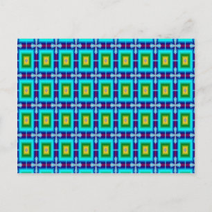 Naadloos achtergrondpatroon briefkaart
