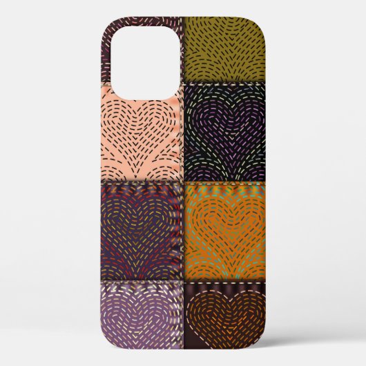 Naadloos achtergrondpatroon. Het Patchwork met mij Case-Mate iPhone Case (Achterkant)