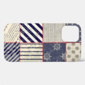 Naadloos achtergrondpatroon. Hij zal eindeloos teg Case-Mate iPhone Case (Achterkant (horizontaal))