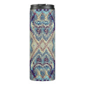 Naadloos achtergrondpatroon. Mozaïekkunstpatroon Thermosbeker (Achterkant)