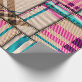 Naadloos achtergrondpatroon. Patchwerkpatroon met Cadeaupapier (Hoek)