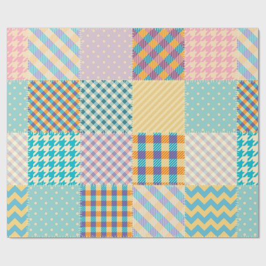 Naadloos achtergrondpatroon. Textieldeelstuk Cadeaupapier (Vlak)