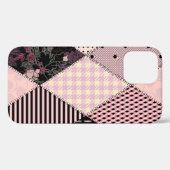 Naadloos achtergrondpatroon. Textielligerie Case-Mate iPhone Case (Achterkant (horizontaal))