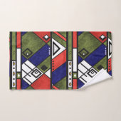Naadloos afrikaans ethnos traditioneel textuurpatr bad handdoek (Handdoek)