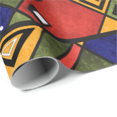 Naadloos afrikaans ethnos traditioneel textuurpatr cadeaupapier (Rol Hoek)